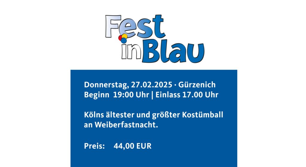Fest in Blau 2025