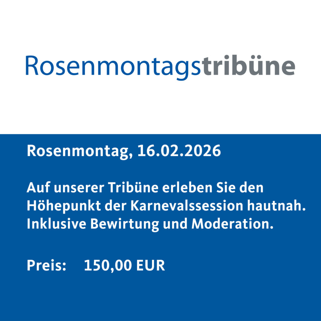 Rosenmontagstribüne 2026