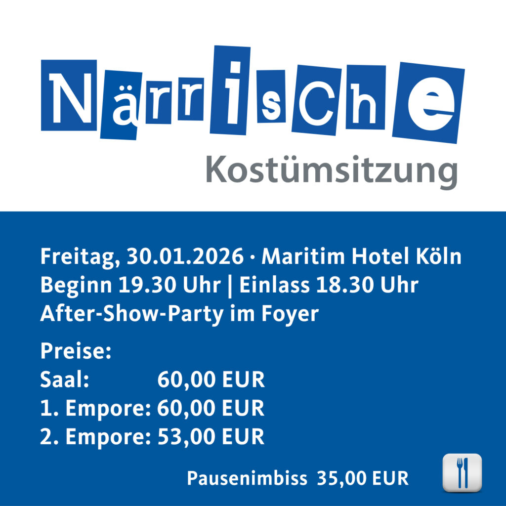 Närrische Kostümsitzung 2026